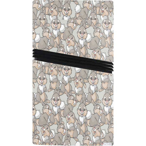 Disney Bambi Thumper Character Pattern PS5 Pro Console Skin