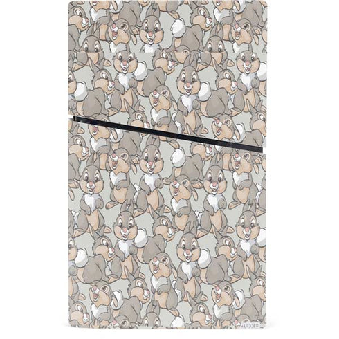 Disney Bambi Thumper Character Pattern PS5 Slim Digital Edition Console Skin