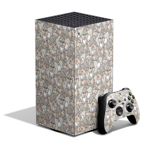 Disney Bambi Thumper Character Pattern XBox Series X Digital Edition Bundle Skin