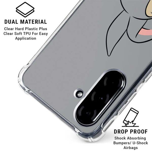 Disney Bambi Thumper Portrait Galaxy A36 5G Clear Case