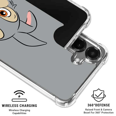 Disney Bambi Thumper Portrait Galaxy S26 Clear Case