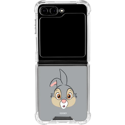 Disney Bambi Thumper Portrait Galaxy Z Flip6 Clear Case