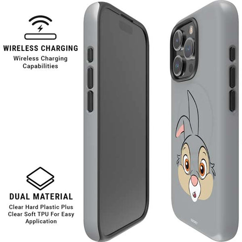 Disney Bambi Thumper Portrait iPhone 16 Pro Magsafe Impact Case