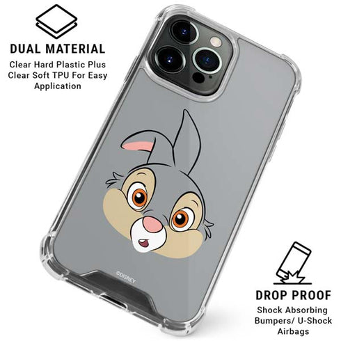 Disney Bambi Thumper Portrait iPhone 16 Pro Max Clear Case