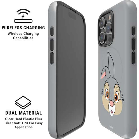 Disney Bambi Thumper Portrait iPhone 16 Pro Max Magsafe Impact Case