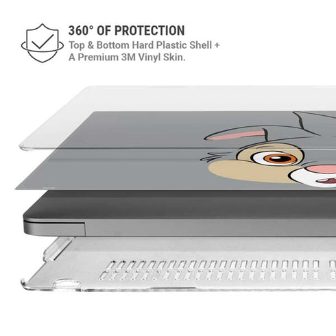 Disney Bambi Thumper Portrait MacBook Pro 14in (2021-24) Case plus Skin