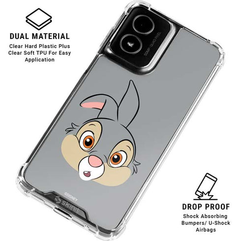 Disney Bambi Thumper Portrait Moto G Power 5G (2024) Clear Case