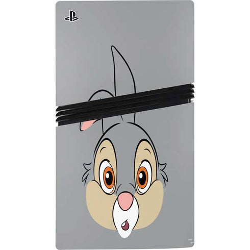 Disney Bambi Thumper Portrait PS5 Pro Disk Bundle Skin