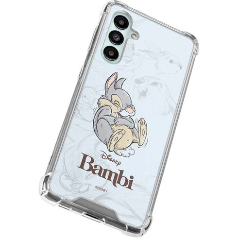 Disney Bambi Thumper Sketched portrait Galaxy A16 5G Clear Case
