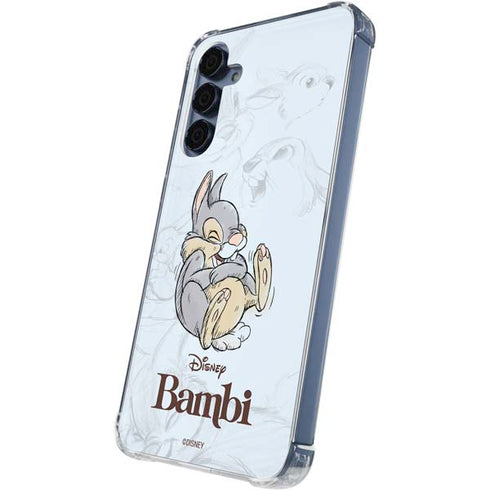 Disney Bambi Thumper Sketched portrait Galaxy A35 5G Clear Case