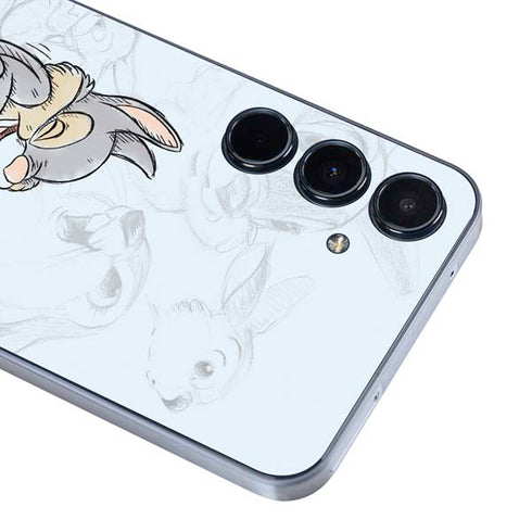 Disney Bambi Thumper Sketched portrait Galaxy A35 5G Skin