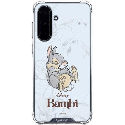 Disney Bambi Thumper Sketched portrait Galaxy A36 5G Clear Case