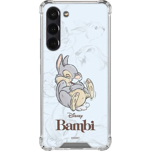 Disney Bambi Thumper Sketched portrait Galaxy S24 FE Clear Case