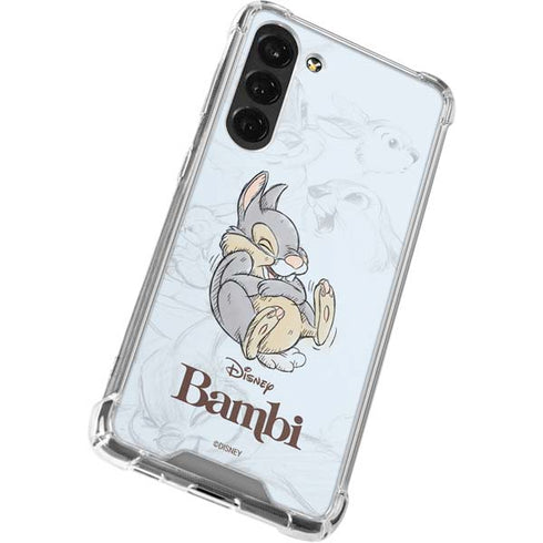 Disney Bambi Thumper Sketched portrait Galaxy S24 FE Clear Case