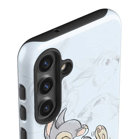 Disney Bambi Thumper Sketched portrait Galaxy S25 Impact Case