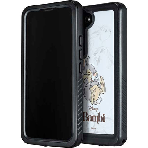 Disney Bambi Thumper Sketched portrait Galaxy S24 Plus Waterproof Case
