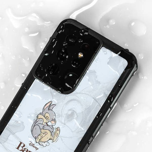 Disney Bambi Thumper Sketched portrait Galaxy S24 Ultra Waterproof Case
