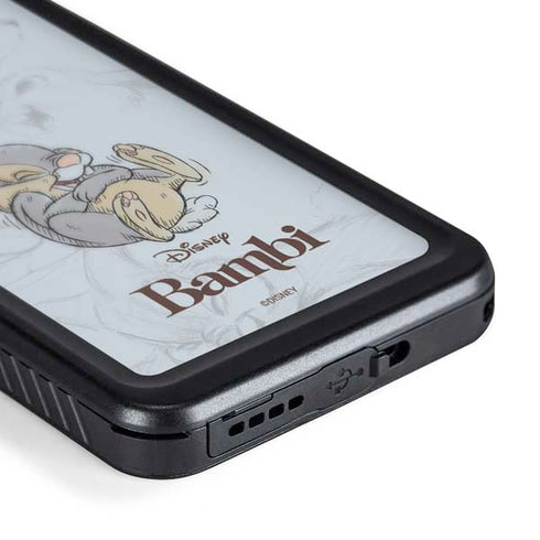 Disney Bambi Thumper Sketched portrait Galaxy S24 Waterproof Case