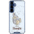 Disney Bambi Thumper Sketched portrait Galaxy S25 Clear Case