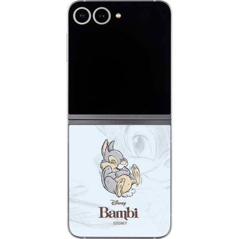 Disney Bambi Thumper Sketched portrait Galaxy Z Flip6 Skin