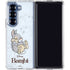 Disney Bambi Thumper Sketched portrait Galaxy Z Fold6 Clear Case