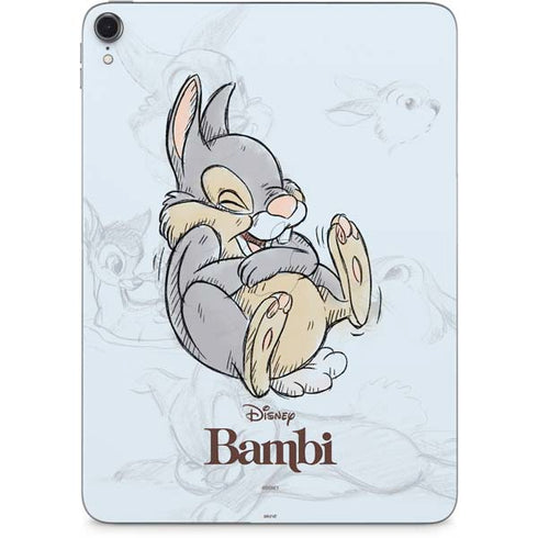 Disney Bambi Thumper Sketched portrait Apple iPad Pro Skin