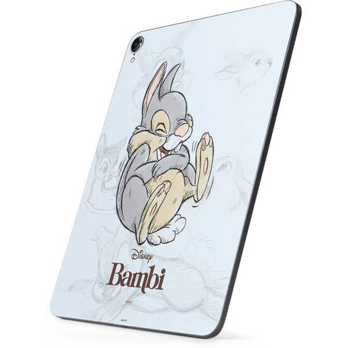 Disney Bambi Thumper Sketched portrait Apple iPad Pro Skin