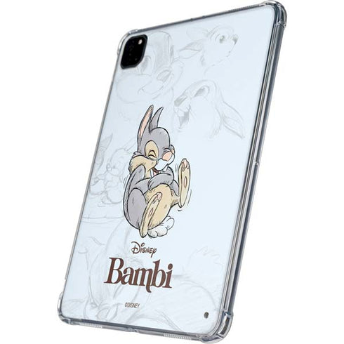 Disney Bambi Thumper Sketched portrait iPad Pro 11in (2024) Clear Case