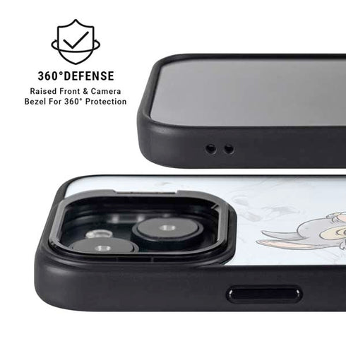 Disney Bambi Thumper Sketched portrait iPhone 14 Kickstand Case