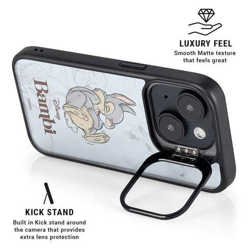 Disney Bambi Thumper Sketched portrait iPhone 14 Plus Kickstand Case
