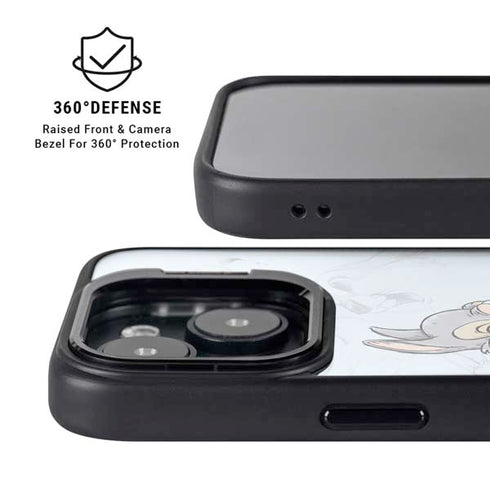 Disney Bambi Thumper Sketched portrait iPhone 14 Plus Kickstand Case