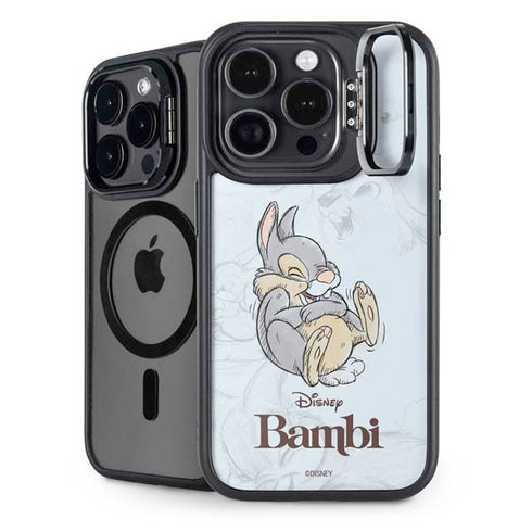 Disney Bambi Thumper Sketched portrait iPhone 15 Pro Max Kickstand Case