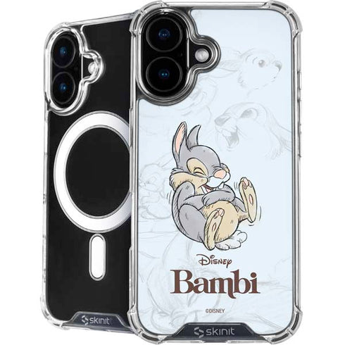Disney Bambi Thumper Sketched portrait iPhone 16 MagSafe Case