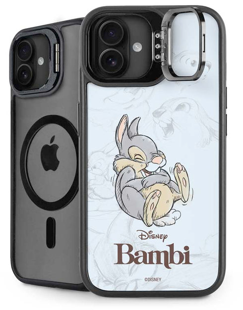 Disney Bambi Thumper Sketched portrait iPhone 16 Plus Kickstand Case