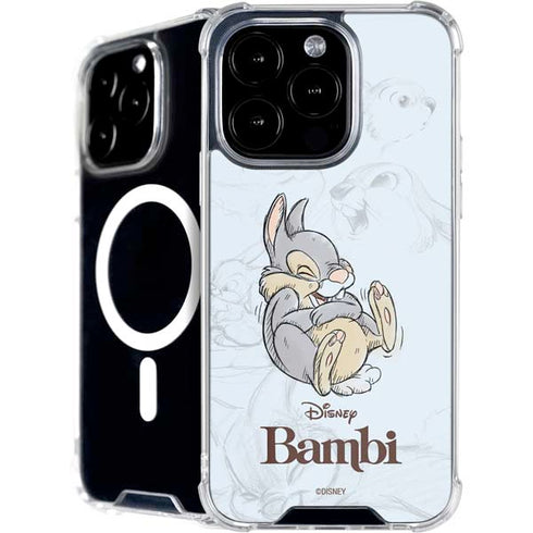 Disney Bambi Thumper Sketched portrait iPhone 16 Pro Max MagSafe Case