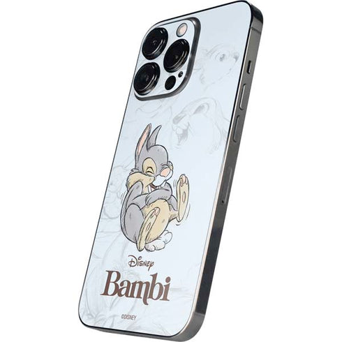 Disney Bambi Thumper Sketched portrait iPhone 16 Pro Max Skin