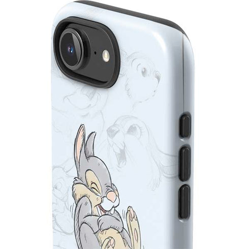 Disney Bambi Thumper Sketched portrait iPhone 16e Impact Case