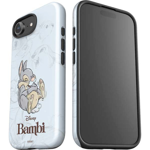 Disney Bambi Thumper Sketched portrait iPhone 16e Impact Case