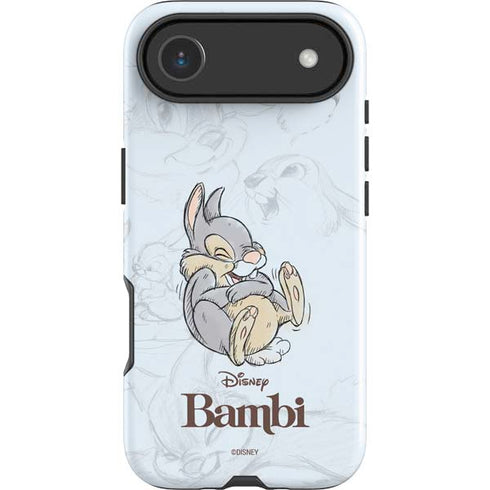 Disney Bambi Thumper Sketched portrait iPhone 17 Air Impact Case