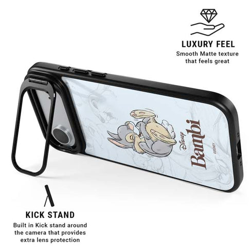 Disney Bambi Thumper Sketched portrait iPhone 17 Air Kickstand Case