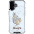 Disney Bambi Thumper Sketched portrait iPhone 17 Clear Case