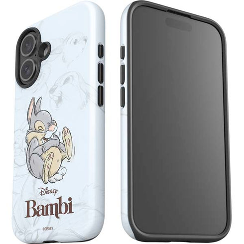 Disney Bambi Thumper Sketched portrait iPhone 17 Impact Case