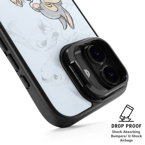 Disney Bambi Thumper Sketched portrait iPhone 17 Kickstand Case