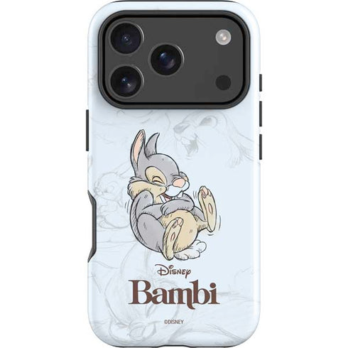Disney Bambi Thumper Sketched portrait iPhone 17 Pro Impact Case
