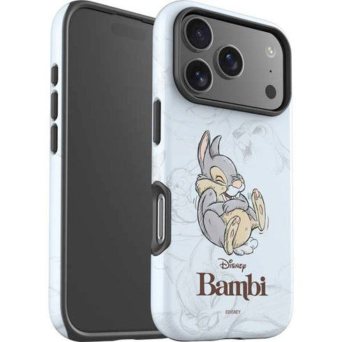 Disney Bambi Thumper Sketched portrait iPhone 17 Pro Impact Case