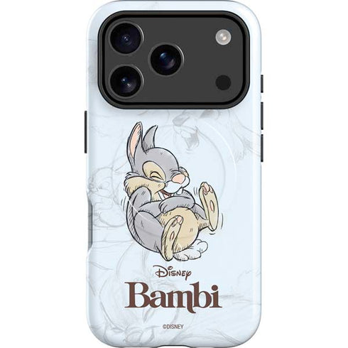 Disney Bambi Thumper Sketched portrait iPhone 17 Pro Max Magsafe Impact Case