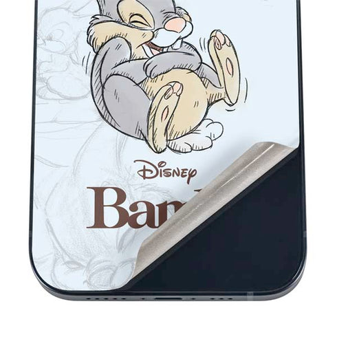 Disney Bambi Thumper Sketched portrait iPhone 17 Pro Skin