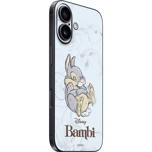 Disney Bambi Thumper Sketched portrait iPhone 17 Skin