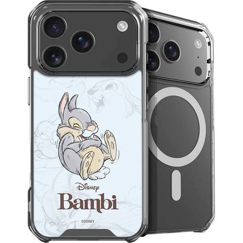 Disney Bambi Thumper Sketched portrait iPhone 18 Pro Max MagSafe Case