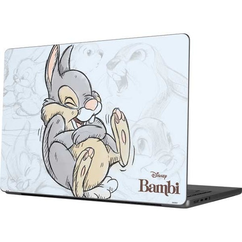 Disney Bambi Thumper Sketched portrait Apple MacBook Pro 14-inch Skin